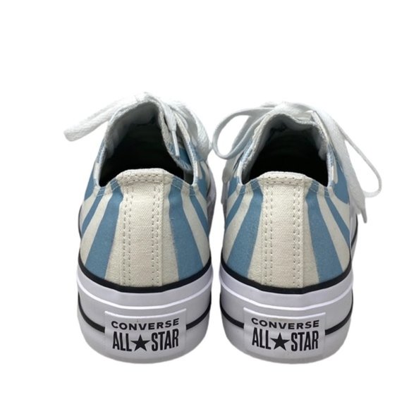 Converse Chuck Lift Platform Shoes Low Casual Women Blue Candy Sneakers A10013C - Picture 6 of 10